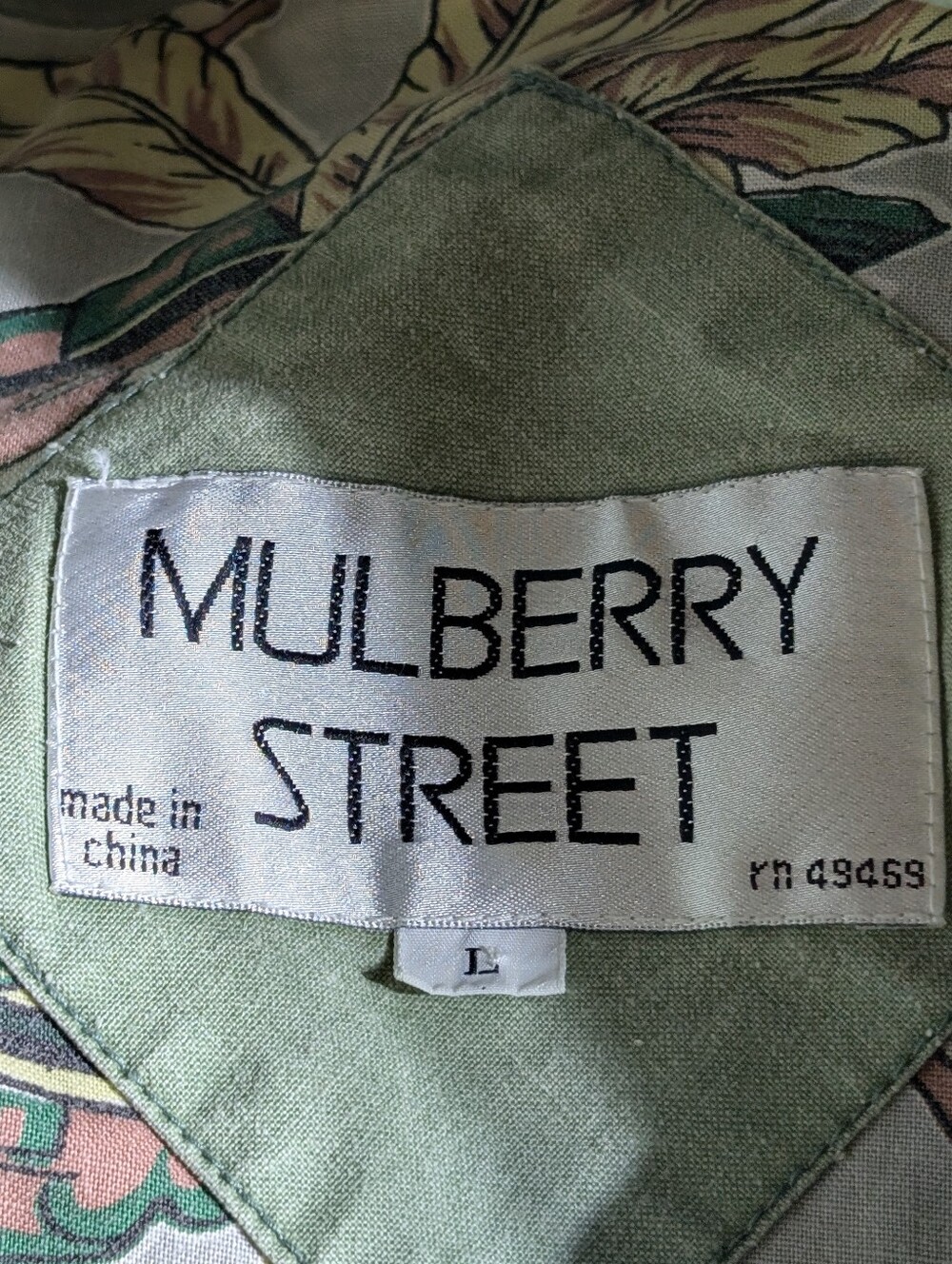 Vintage Mulberry Street Field Jacket Olive Green Utility Coat L - Picture 8 of 8